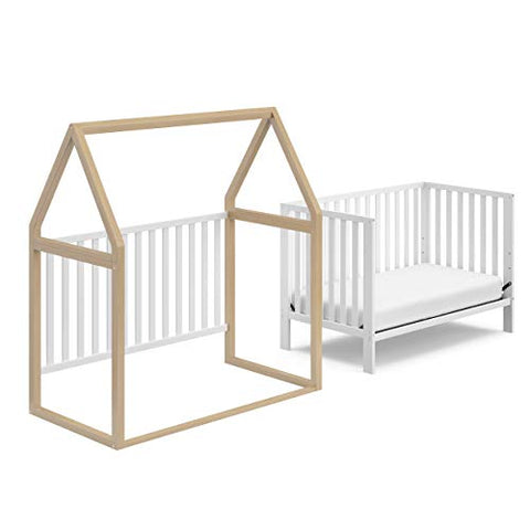 Storkcraft Orchard 5-in-1 Convertible Crib (Driftwood) - Bippityboppityboo