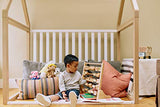 Storkcraft Orchard 5-in-1 Convertible Crib (Driftwood) - Bippityboppityboo