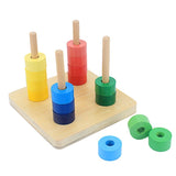 Montessori Imbucare Boxes and Toddler Sensorial Shelf Work