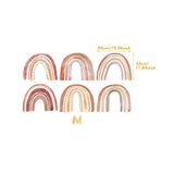 Rainbow Nursery Decor Wall Stickers