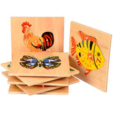 Montessori Nature Pull Puzzles