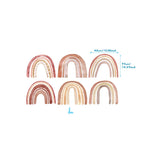 Rainbow Nursery Decor Wall Stickers