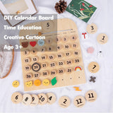 Wooden Calendar Early Educational Toy