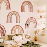Rainbow Nursery Decor Wall Stickers
