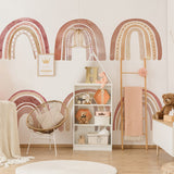 Rainbow Nursery Decor Wall Stickers