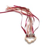Waldorf Wooden Ring Teether with Ribbons and Bells - Bippityboppityboo