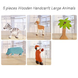 Wooden Handcrafted Large Animals Toys