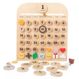 Wooden Calendar Early Educational Toy