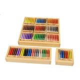 Montessori Sensorial Color Tablets - Bippityboppityboo