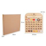 Wooden Calendar Early Educational Toy