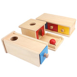 Montessori Imbucare Boxes and Toddler Sensorial Shelf Work