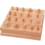 Mini Knobbed Montessori Cylinders - Bippityboppityboo