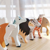 Wooden Handcrafted Large Animals Toys