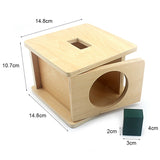 Montessori Imbucare Boxes and Toddler Sensorial Shelf Work