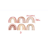 Rainbow Nursery Decor Wall Stickers