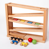 Wooden Car Ramp Racer Race